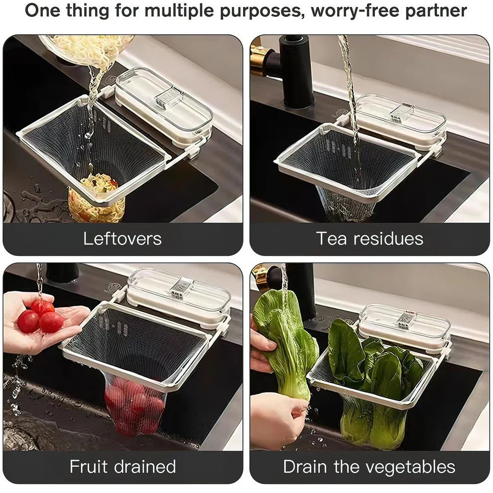 Waste Filter Bag Collapsible Sink Drainer