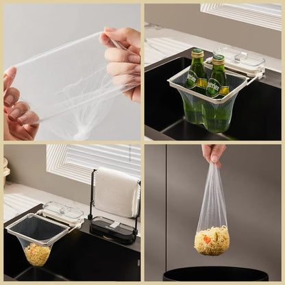 Waste Filter Bag Collapsible Sink Drainer