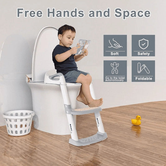 Adjustable Potty Training Seat with Ladder