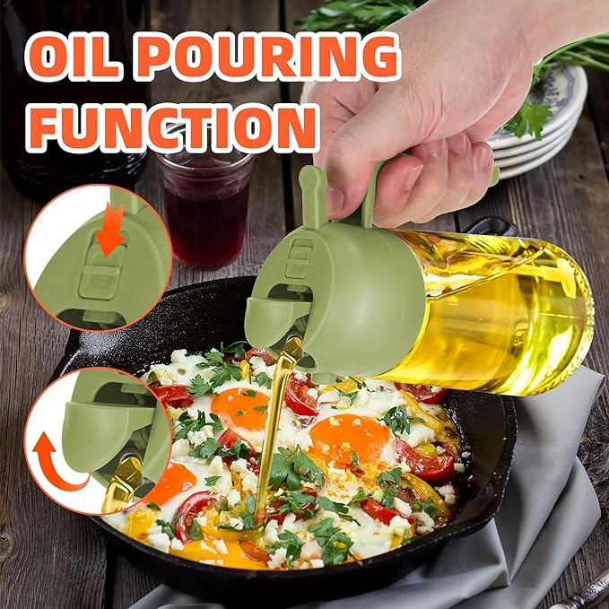 2 in 1 Oil Spray Dispenser