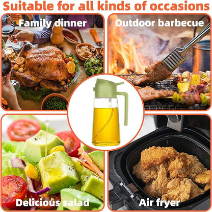 2 in 1 Oil Spray Dispenser