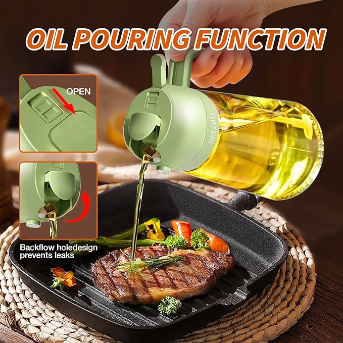 2 in 1 Oil Spray Dispenser
