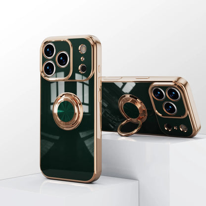Luxury Magnetic Ring Stand iPhone Case