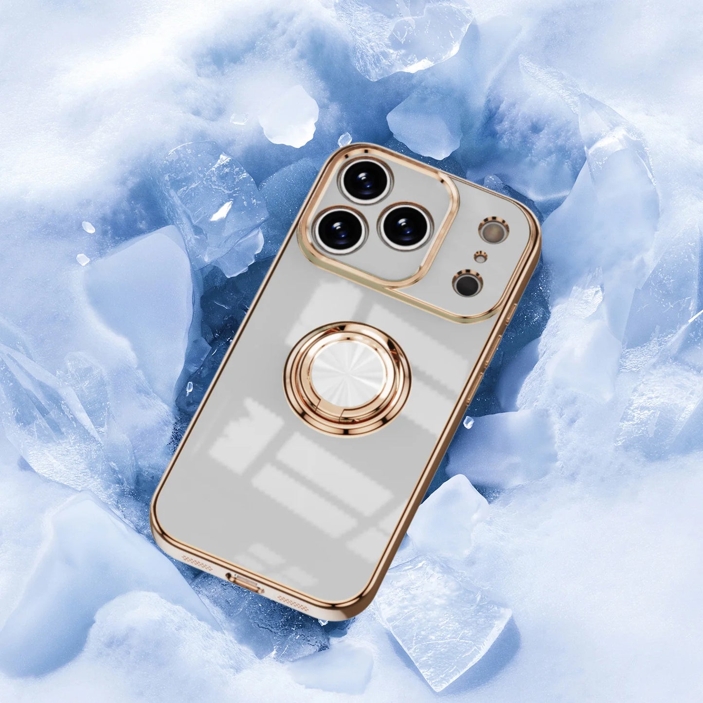 Luxury Magnetic Ring Stand iPhone Case