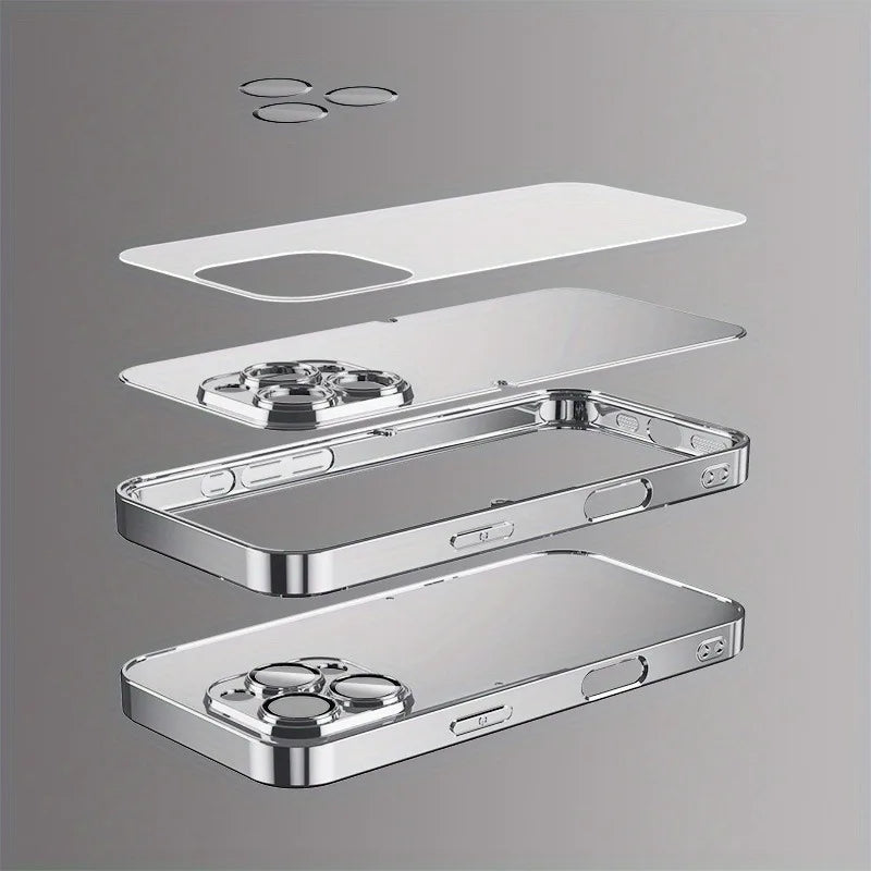 Stunning Minimalist Electroplated IPhone Case