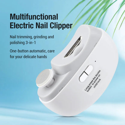 Rechargeable Electric Automatic Nail Trimmer