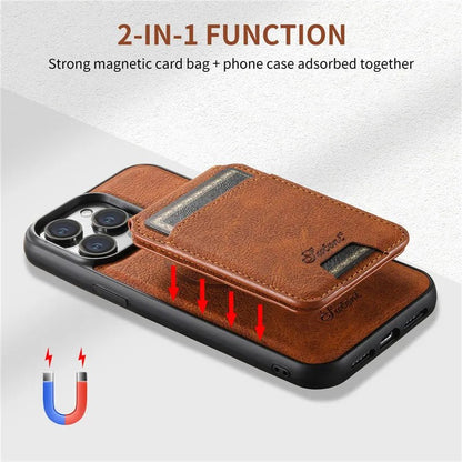 Leather Wallet iPhone Case With Magnetic Card Holder - Casify.me