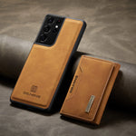Luxury Leather Magnetic Phone Case For Samsung Galaxy S23 Series