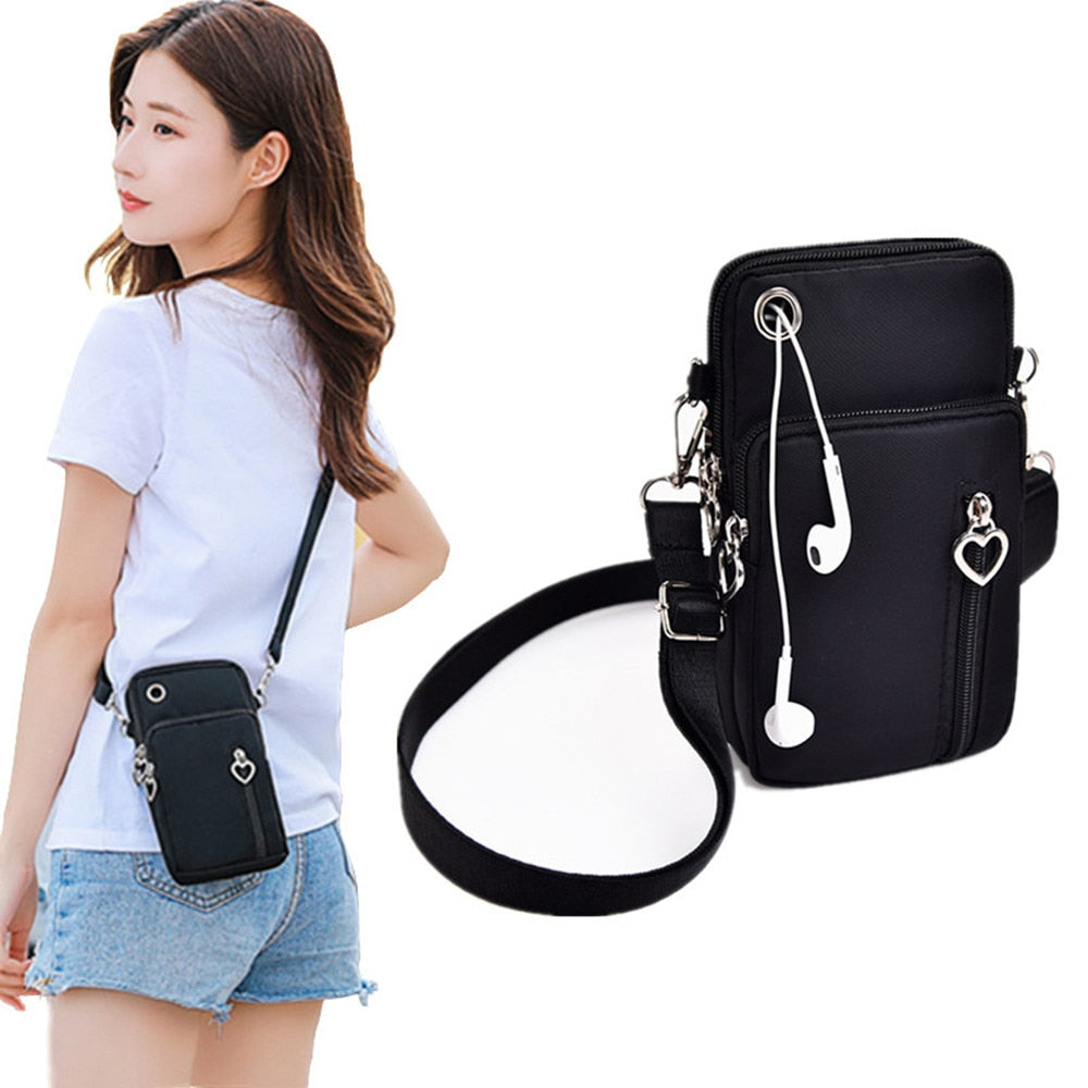 Women Summer Bag Shoulder Strap Messenger Chest Bag Wallet Multifunction Mobile Phone Bag Coin Purse Crossbody Bags for Women|Shoulder Bags|
